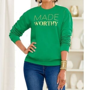 Ashro: Made Worthy Oversized Sweatshirt 🙏🏾🛐